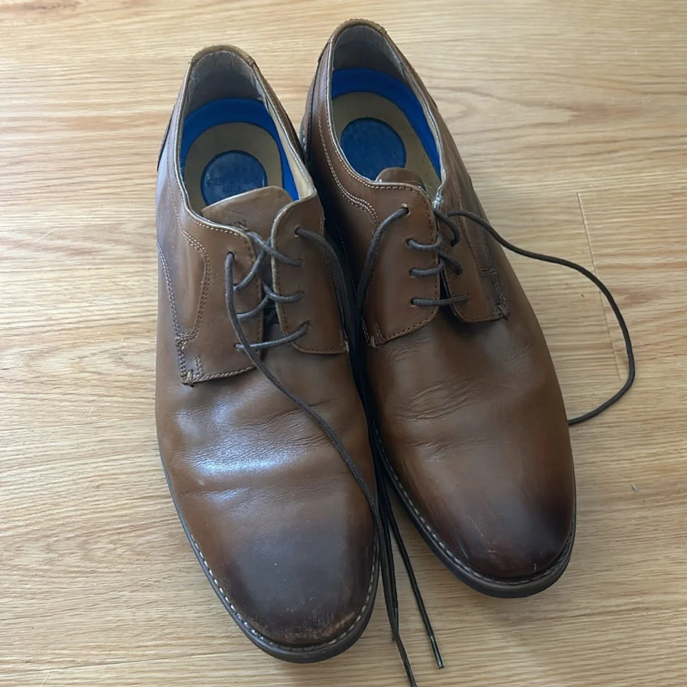 Nunn Bush gel comfort dress flex leather loafers men’s 11.5 great condition 👞